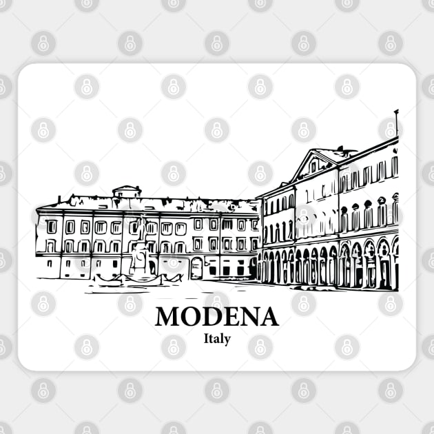 Modena - Italy Magnet by Lakeric
